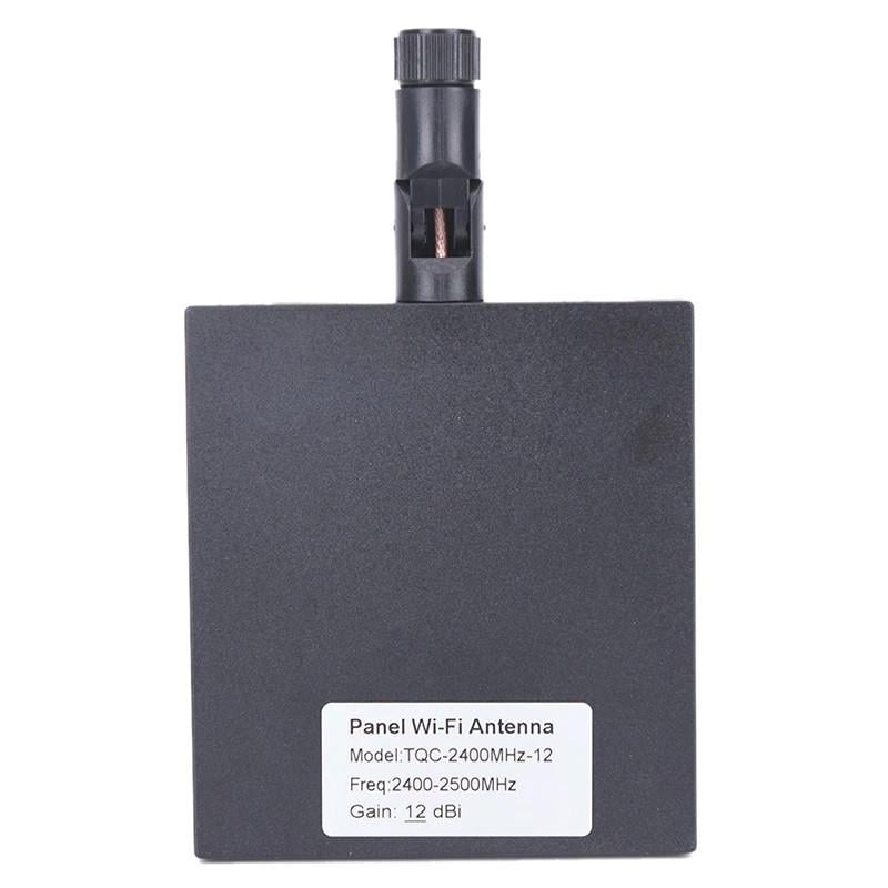 Антена Wi-Fi спрямована 2,4 ГГц із посиленням 12 Dbi TQC-2400-12 RP-SMA з отвором (100844) - фото 6