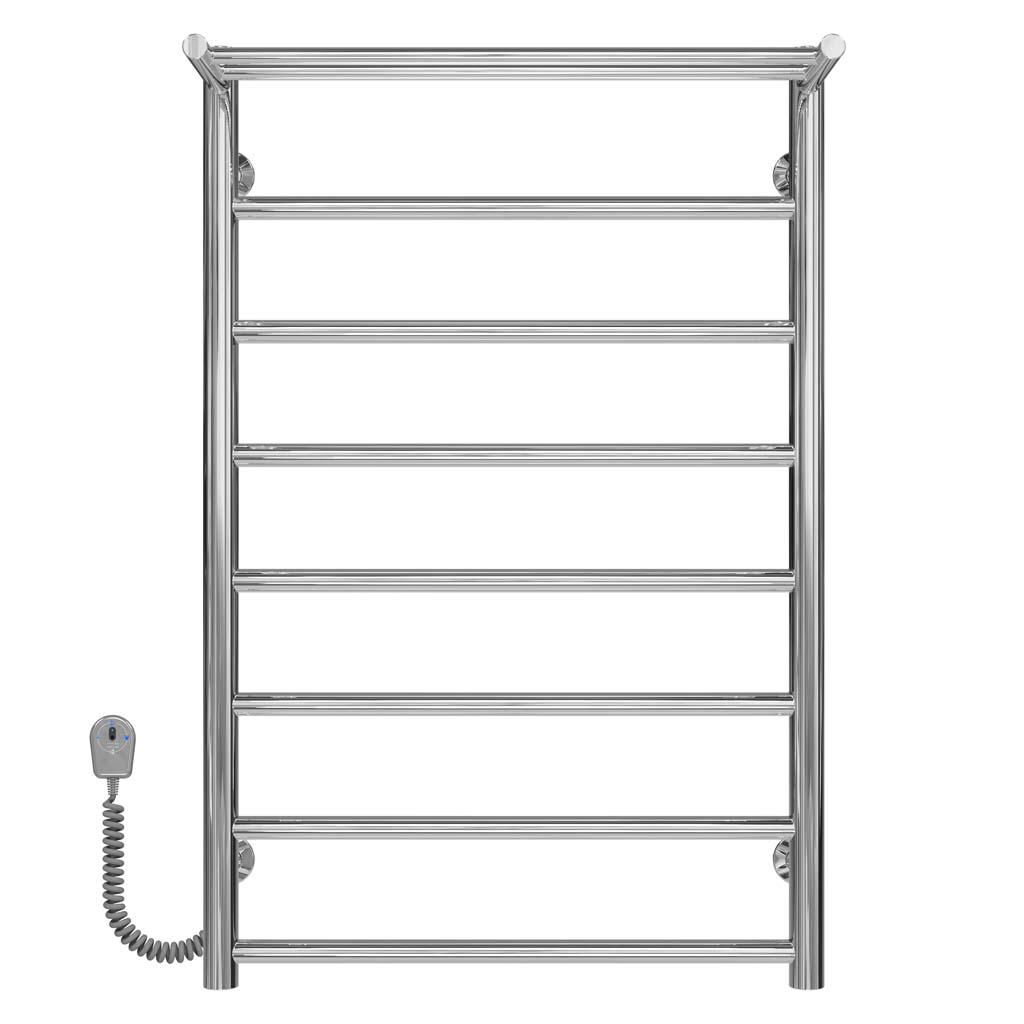 Полотенцесушитель электрический Deffi Терма П8 EF16 левое подключение нержавеющая сталь 500х800 мм Хром (C.TE.80.50.8.ECL5)