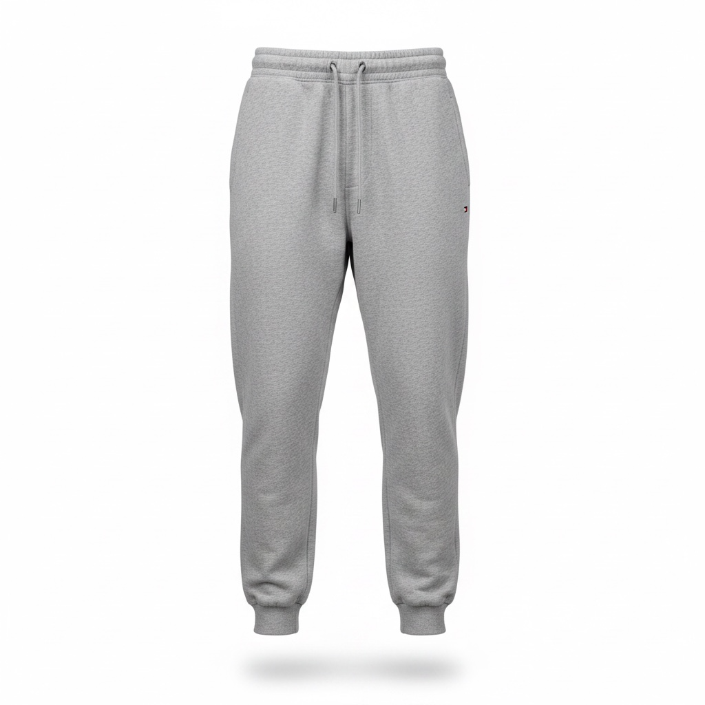 Cпортивные брюки мужские в стиле Tommy Hilfiger Essential Sweatpants Slim Fleece M Серый (TH17001.4M) Cпортивные брюки мужские в стиле Tommy Hilfiger Essential Sweatpants Slim Fleece M Серый (TH17001.4M)