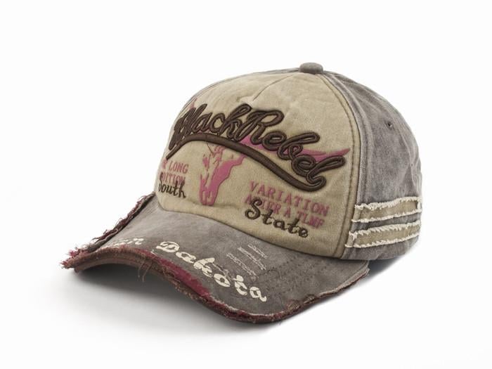 Бейсболка Black Rebel Vintage RoAd One size Коричневый/Хаки (22791)