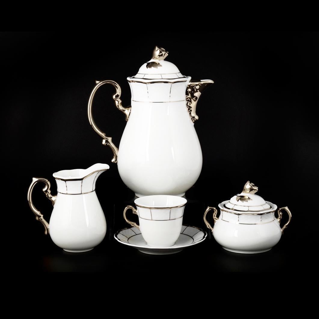 Кофейный сервиз Thun Menuet 17 пр./6 п. (00000003328)