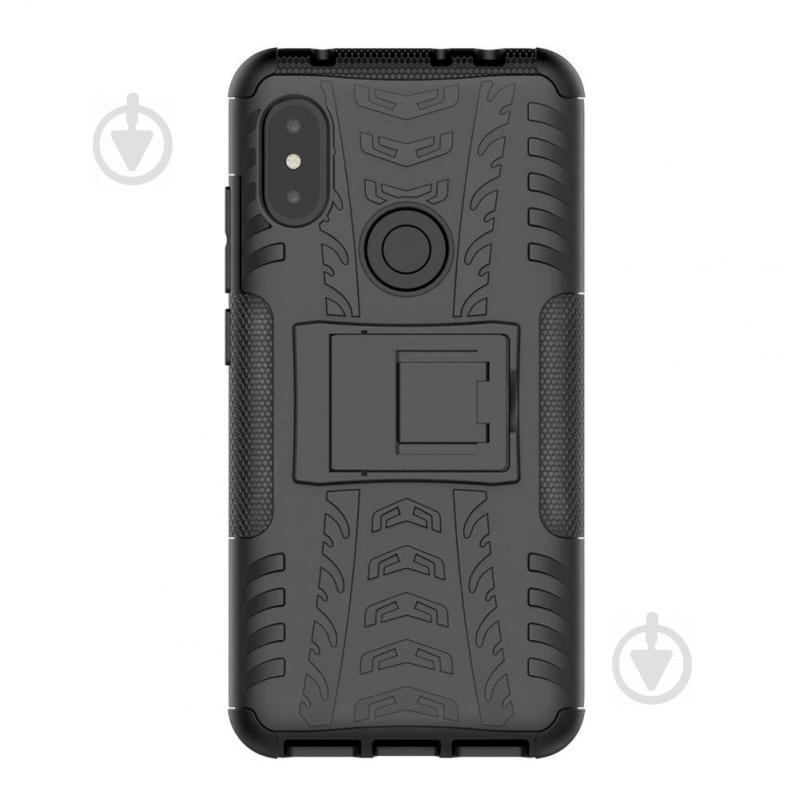 Чехол Armor Case для Xiaomi Redmi Note 6 Pro Черный (hub_oUsa77928)
