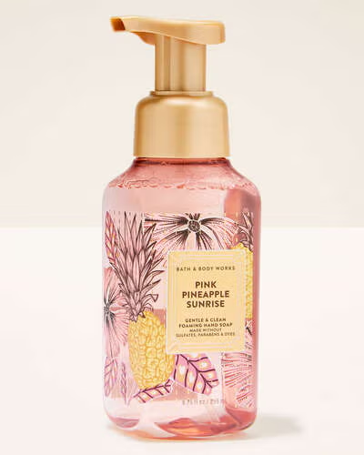 Мыло-пена для рук Bath & Body Works Pink Pineapple Sunrise Gentle & Clean Foaming Hand Soap 259 мл (667659452248)