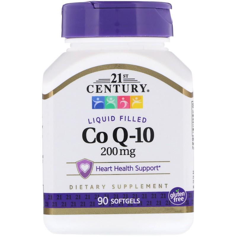 ᐉ Витамины 21st Century Liquid Filled CoQ-10 200 мг 90 капсул