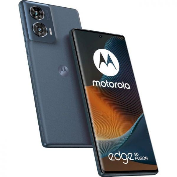 Смартфон Motorola Moto Edge 50 Fusion 8/256GB Forest Blue (PB3T0047RS) - фото 2 Смартфон Motorola Moto Edge 50 Fusion 8/256GB Forest Blue (PB3T0047RS) - фото 2