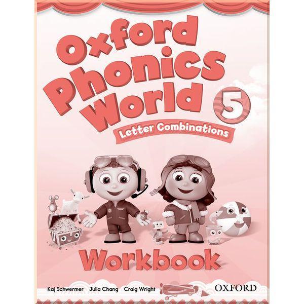 Рабочая тетрадь Oxford Phonics World 5 Workbook