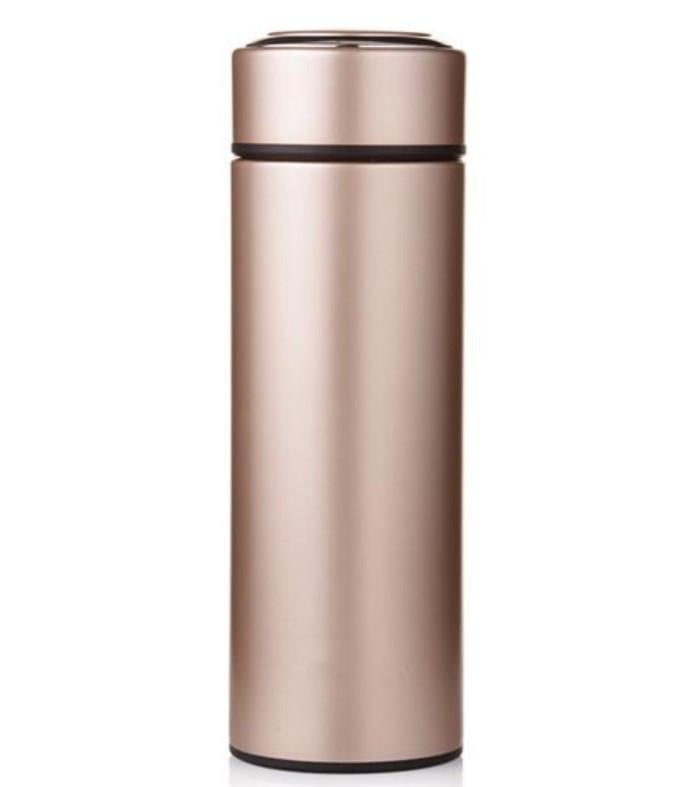 Термос із датчиком температури Smart Cup металевий 500 мл Рожевий (2926285079)