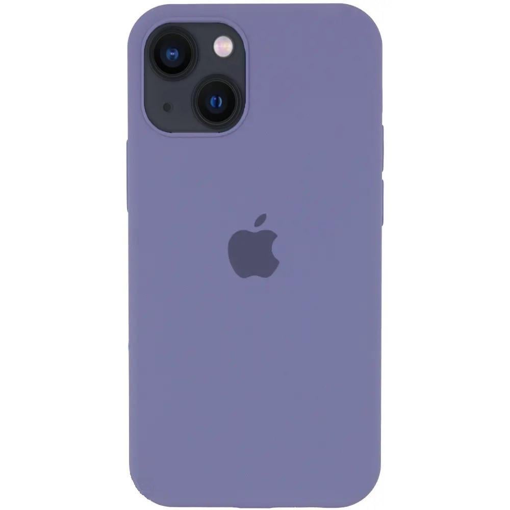 Силіконовий Чохол Накладка Silicone Case для iPhone 13 Lavender Grey