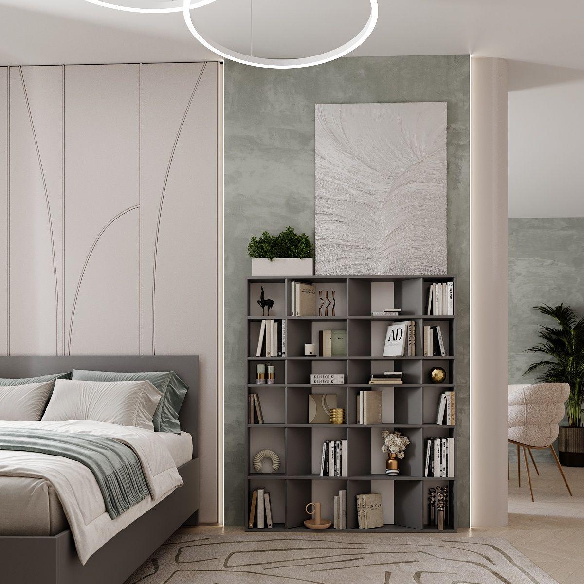 Стеллаж открытый Art in Head 1 Light 1200х1460х160 мм Графит (LT13070000000)