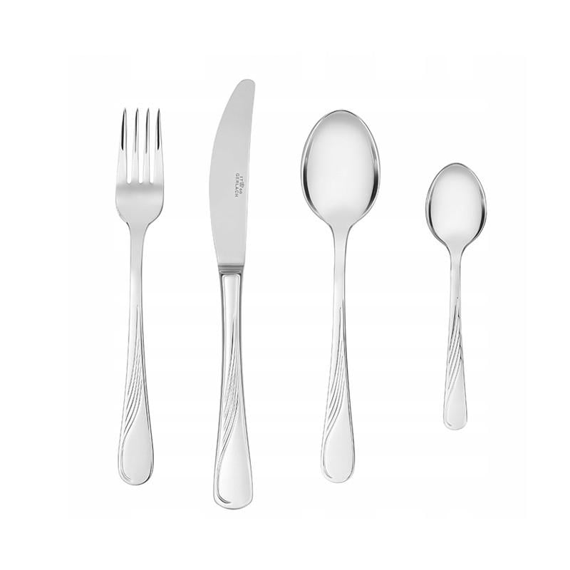 Набор столовых приборов на 6 персон Gerlach Celestia нержавеющая сталь 24 пр. (2015284796)