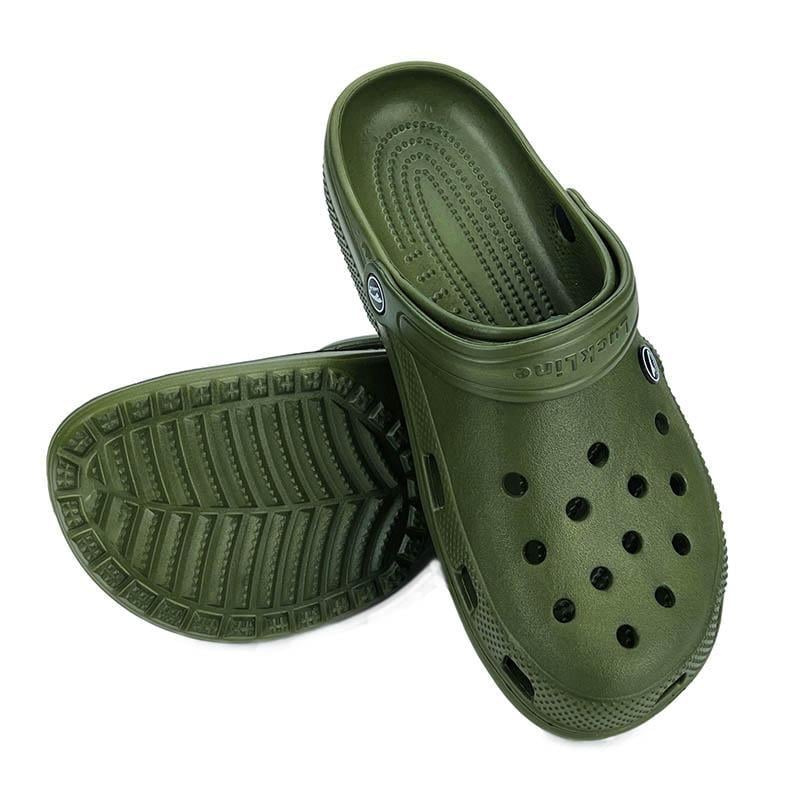 Кроксы мужские Luckline p. 41 25,5 см Зеленый (3001-419)