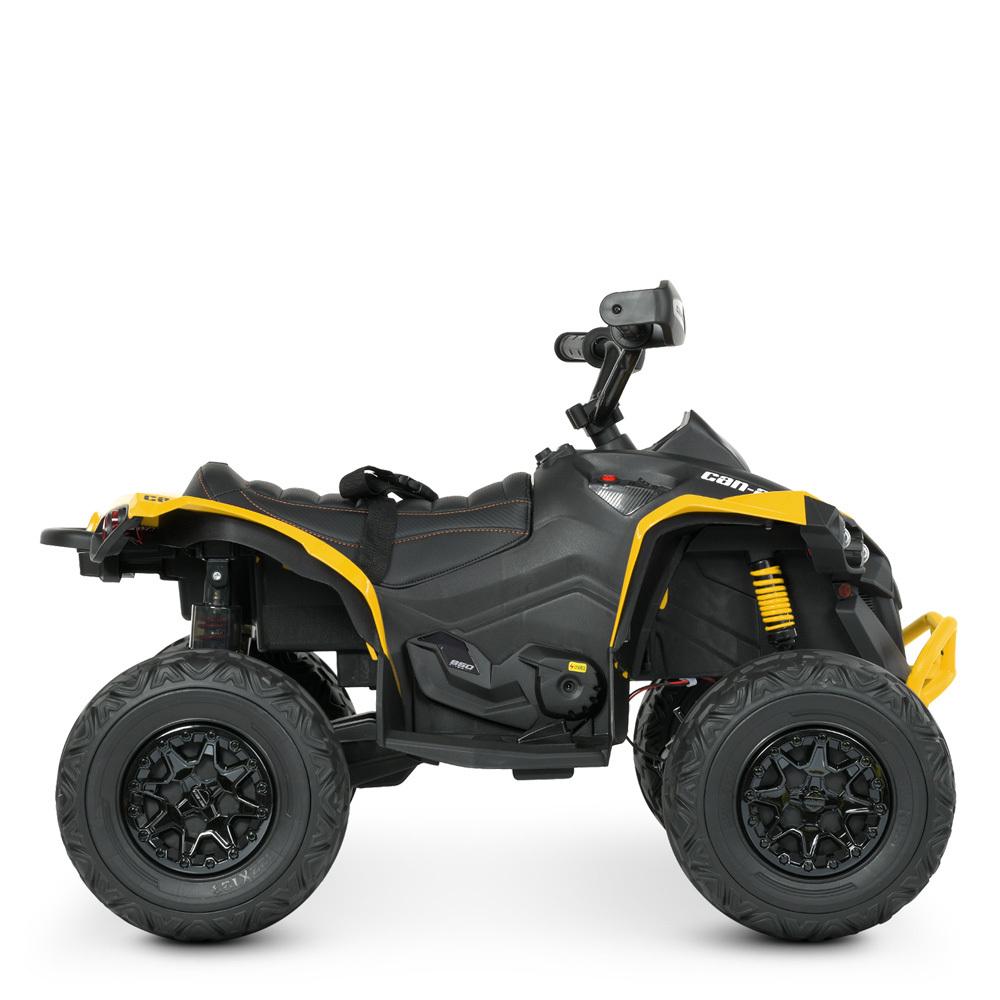 Электроквадроцикл детский Bambi 4WD 140 W M 5001EBLR Желтый - фото 6