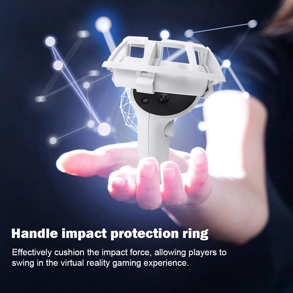 Защитные рамки для контроллеров Oculus Quest 2 White (ACS-ZRMFCOQ2wh) - фото 7 Защитные рамки для контроллеров Oculus Quest 2 White (ACS-ZRMFCOQ2wh) - фото 7