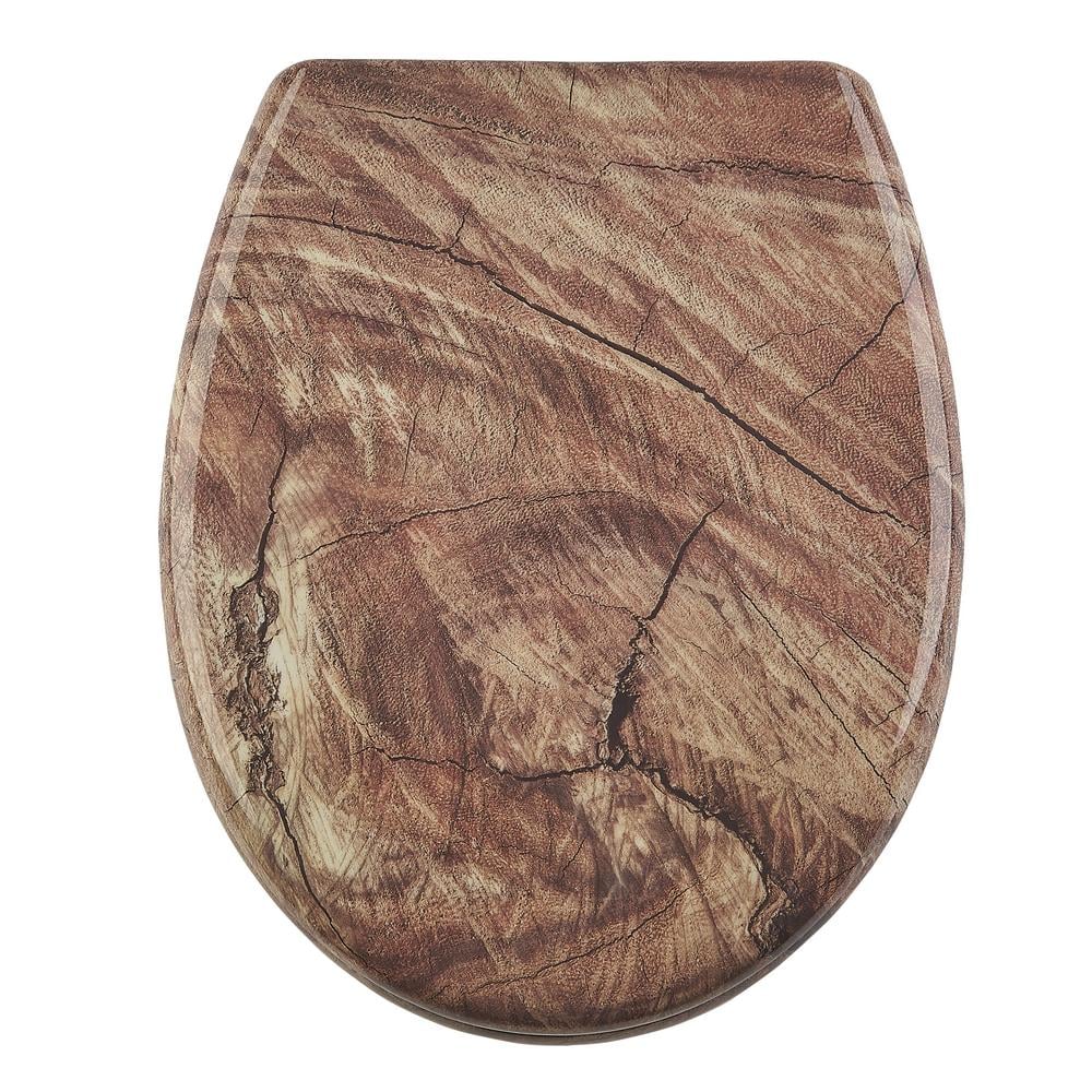 Крышка для унитаза AWD interior Timber дюропласт 5,2x37,1x45,5 cм (AWD02181489)