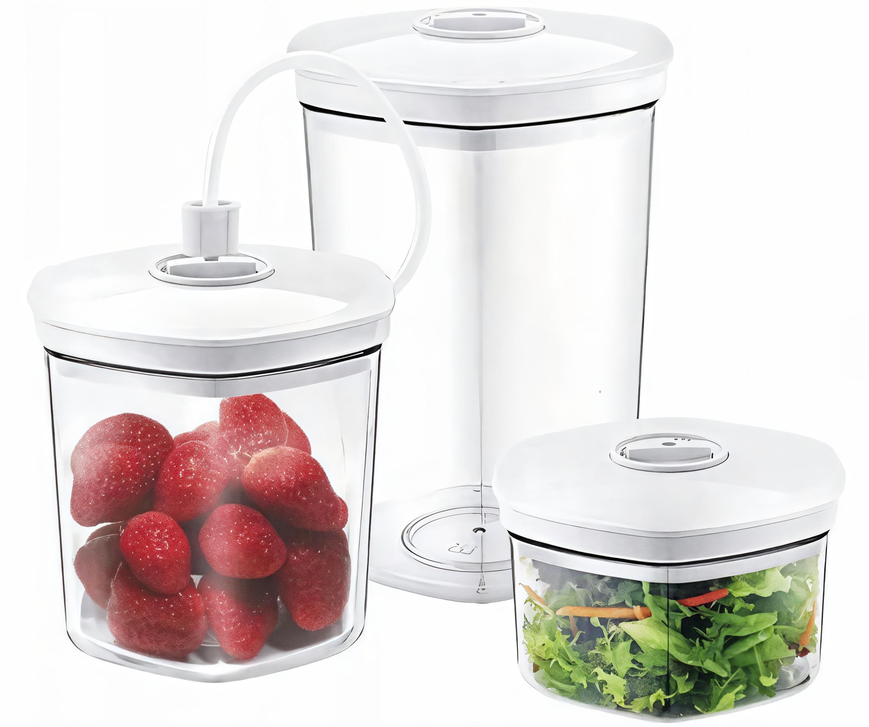 Набор вакуумных контейнеров Caso Vacuum Canister Set 3 шт. 0,75/1,4/2 л (1260) Набор вакуумных контейнеров Caso Vacuum Canister Set 3 шт. 0,75/1,4/2 л (1260)