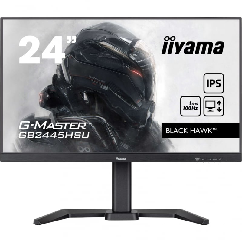 Монитор Iiyama GB2445HSU-B2 безрамочный IPS 1920x1080 Full HD 24" 4W (26832359) - фото 3 Монитор Iiyama GB2445HSU-B2 безрамочный IPS 1920x1080 Full HD 24" 4W (26832359) - фото 3