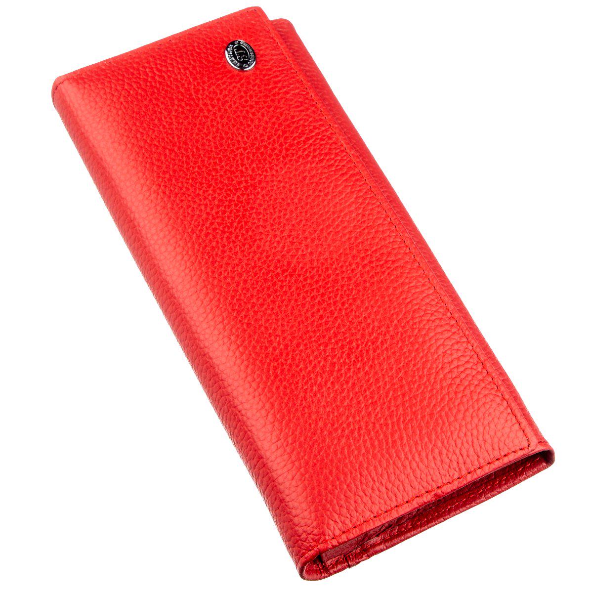 Кошелек женский ST Leather 18897 кожа Красный