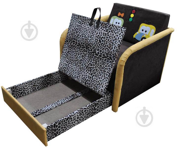 Диван малютка Ribeka Машинки Желтый (03M103) - фото 4 Диван малютка Ribeka Машинки Желтый (03M103) - фото 4
