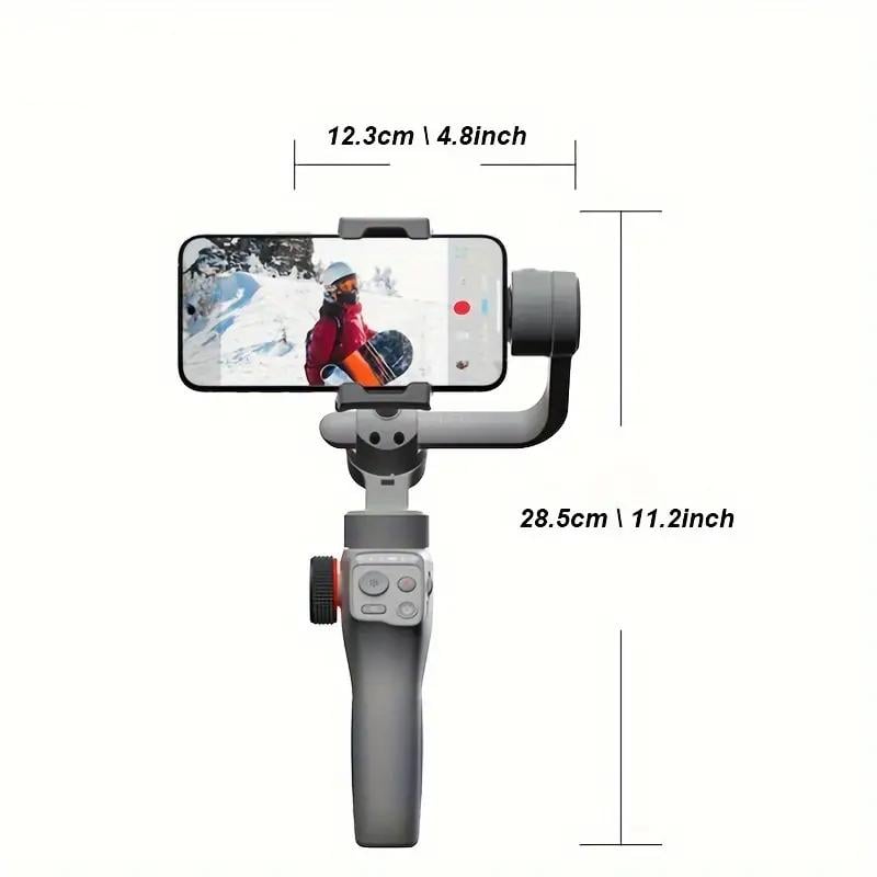 Стедікам професійний Funsnap Capture 5 Combo із AI-трекінгом 3-осьовий акумулятор 2х2600 мАг до 18 годин роботи (epic2243) - фото 4 Стедікам професійний Funsnap Capture 5 Combo із AI-трекінгом 3-осьовий акумулятор 2х2600 мАг до 18 годин роботи (epic2243) - фото 4