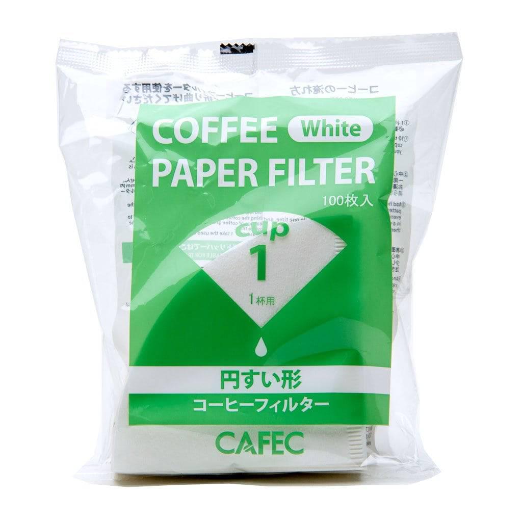 Фільтри паперові Cafec Traditional Filter Paper Cup1 100 шт.