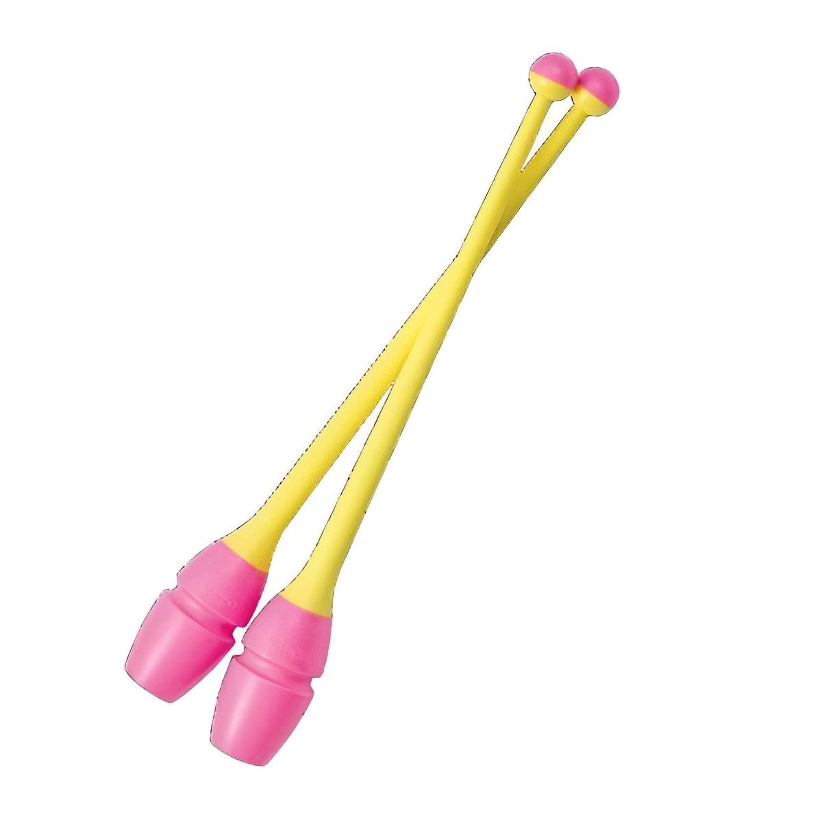 Булава Chacott Junior Rubber Clubs 36,5 см 262 Pink/Yellow (3015050004-38-262) - фото 1