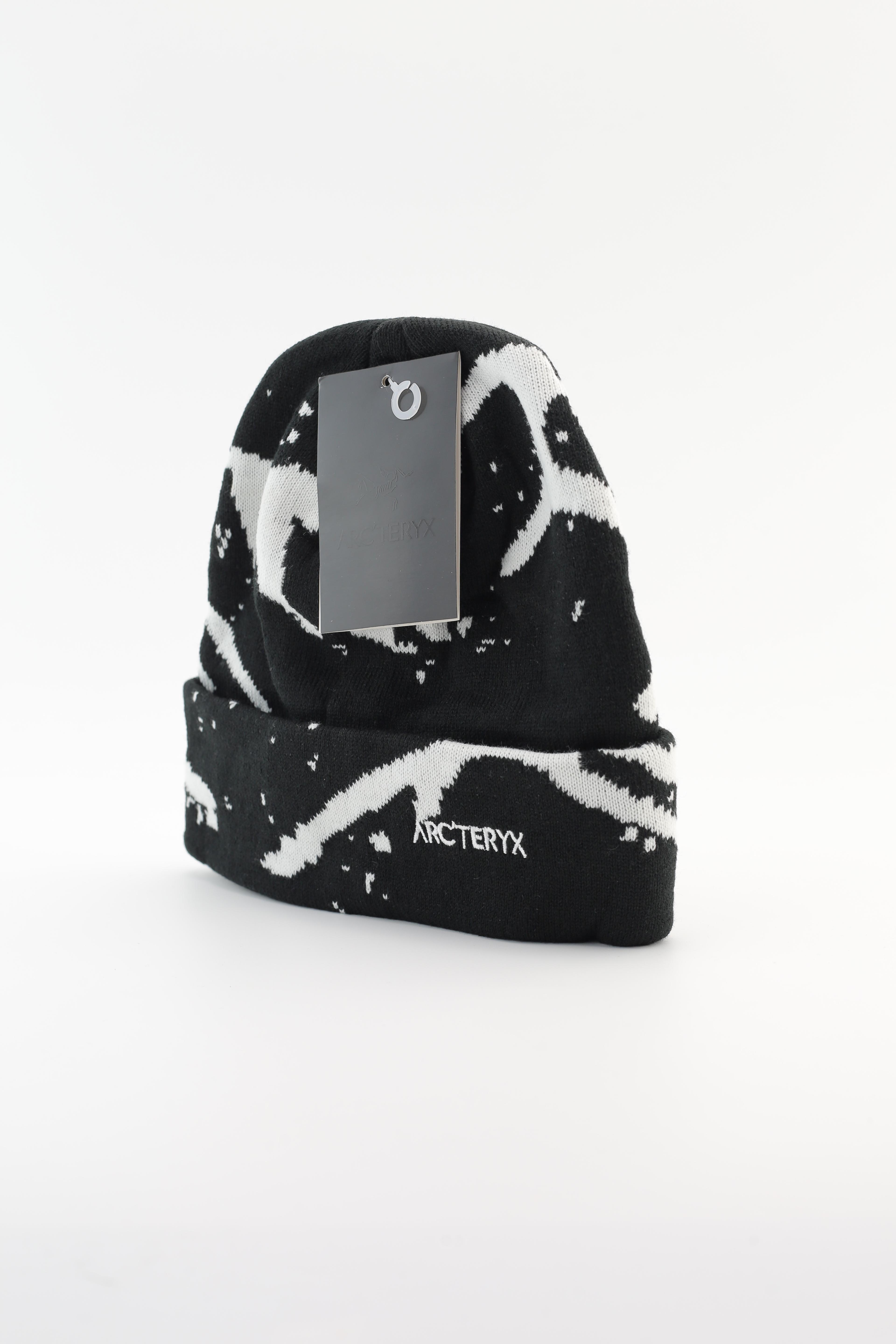 Шапка Arcteryx унісекс Чорний з білим (IF-00000310) - фото 2