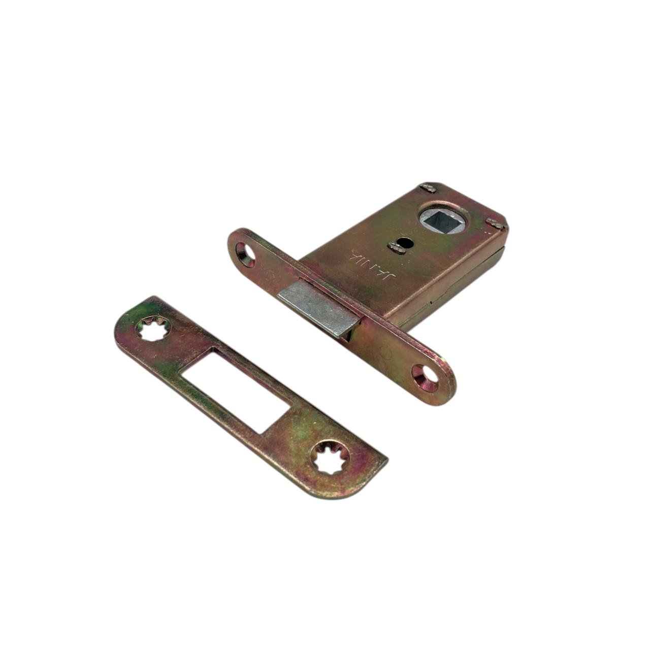 Замковый механизм врезной для дверей Jania Kut под ручки на розетке (310051)