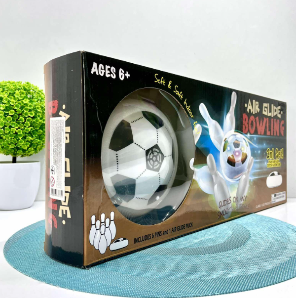 Игровой набор боулинг с аэрмячем MR 1214 аэрдиском (2696445666) - фото 7