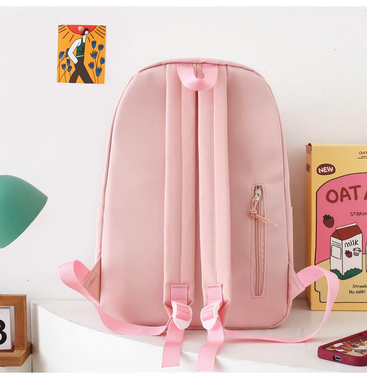 Школьный рюкзак для девочки 4в1 Розовый (SG5575-3) - фото 4