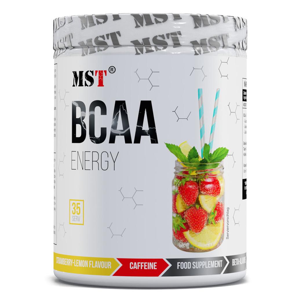 Аминокислота MST BCAA Energy Клубника/Лимон 315 г (19928-02)