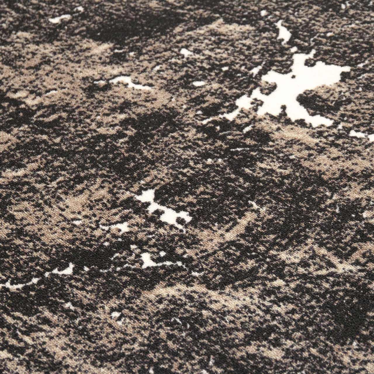 Ковер безворсовый на войлочной основе DAKARIA Print Run Дарк p13 2x2 м Черный/Коричневый (00-00019177) - фото 6 Ковер безворсовый на войлочной основе DAKARIA Print Run Дарк p13 2x2 м Черный/Коричневый (00-00019177) - фото 6