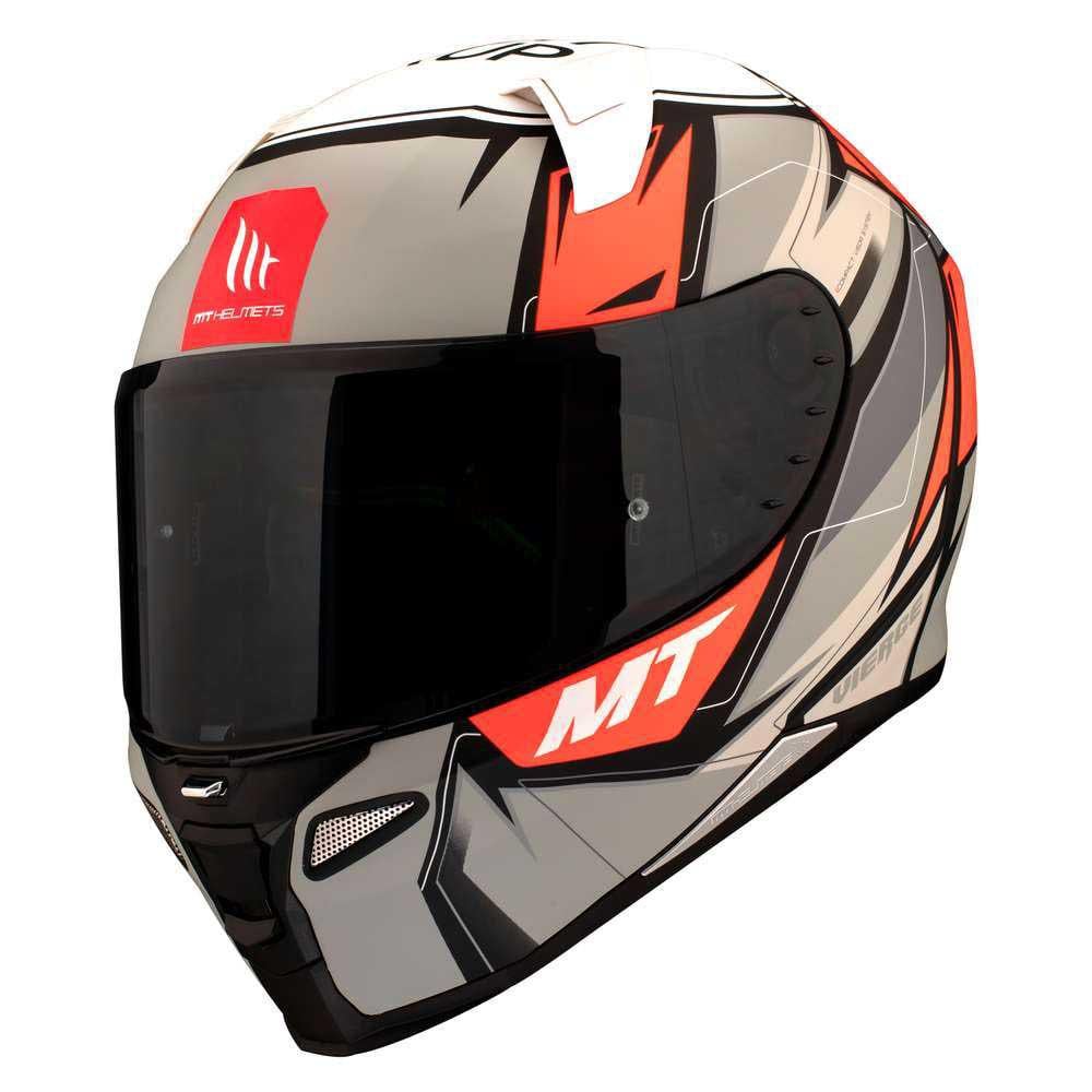Мотошлем MT HELMETS Revenge 2 Xavi Vierge A5 2XL Matt Red (22029)