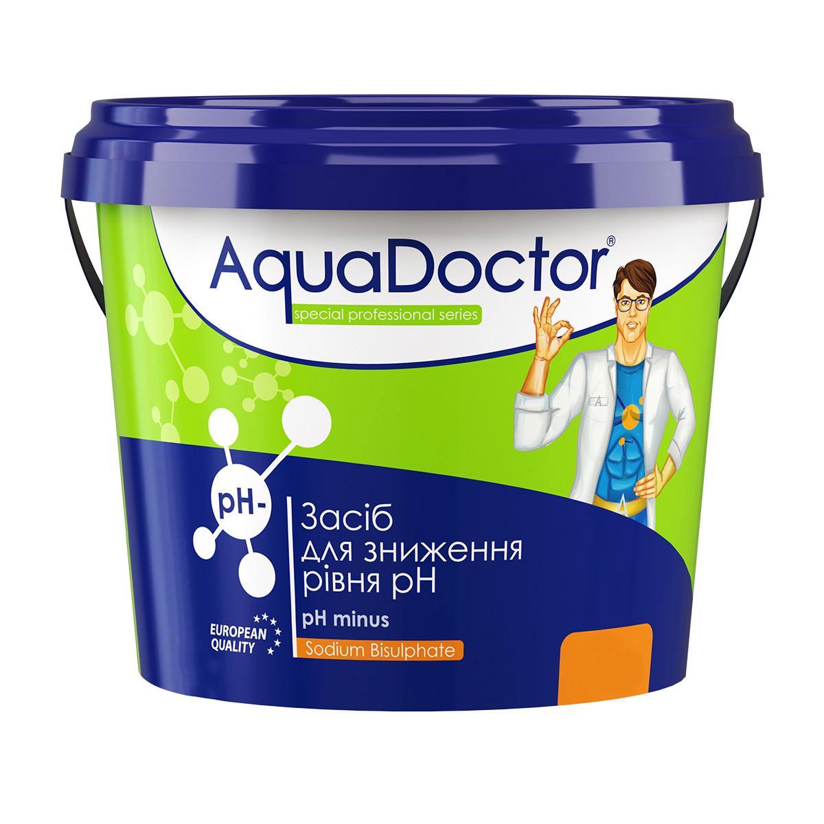 Препарат для снижения уровня рН Aquadoctor pH minus порошок 1 кг