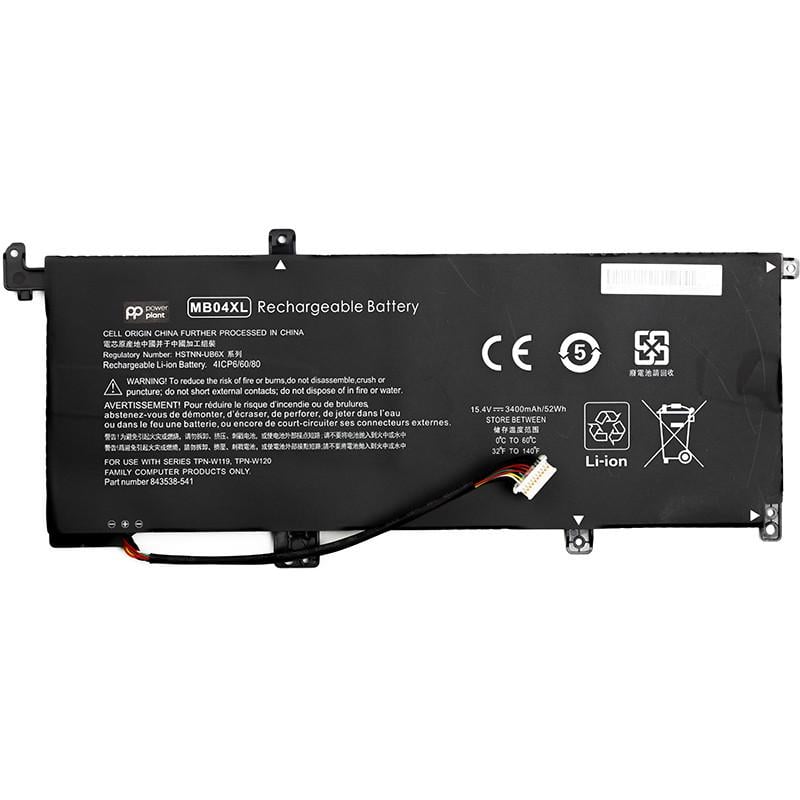 Аккумулятор Power для ноутбуков HP Envy X360 15 MB04XL 15,2V 3400 mAh (2477884964) Аккумулятор Power для ноутбуков HP Envy X360 15 MB04XL 15,2V 3400 mAh (2477884964)