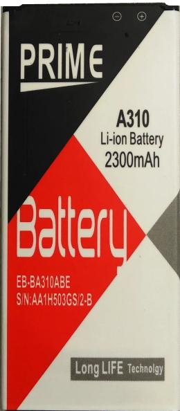 Аккумуляторная батарея Prime для Samsung A3 2016/A310 EB-BA310ABE 2300 mAh (000020927)