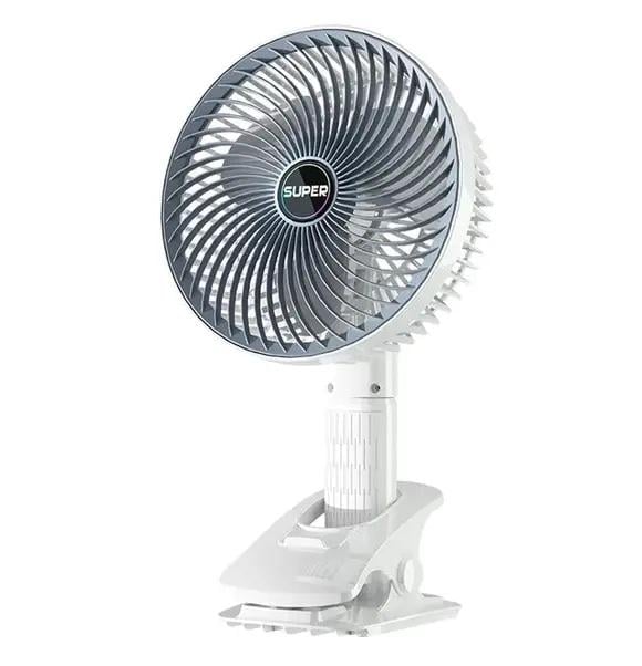 Вентилятор клипсовый ClipCool 10034 трехуровневый обдув регулировка 360° White (d54b41a1)