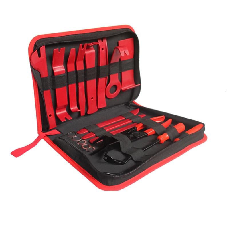 Набір знімачів для обшивки та плоскогубці для зняття кліпсів у сумці 19 пр. (28576876) - фото 5 Набір знімачів для обшивки та плоскогубці для зняття кліпсів у сумці 19 пр. (28576876) - фото 5