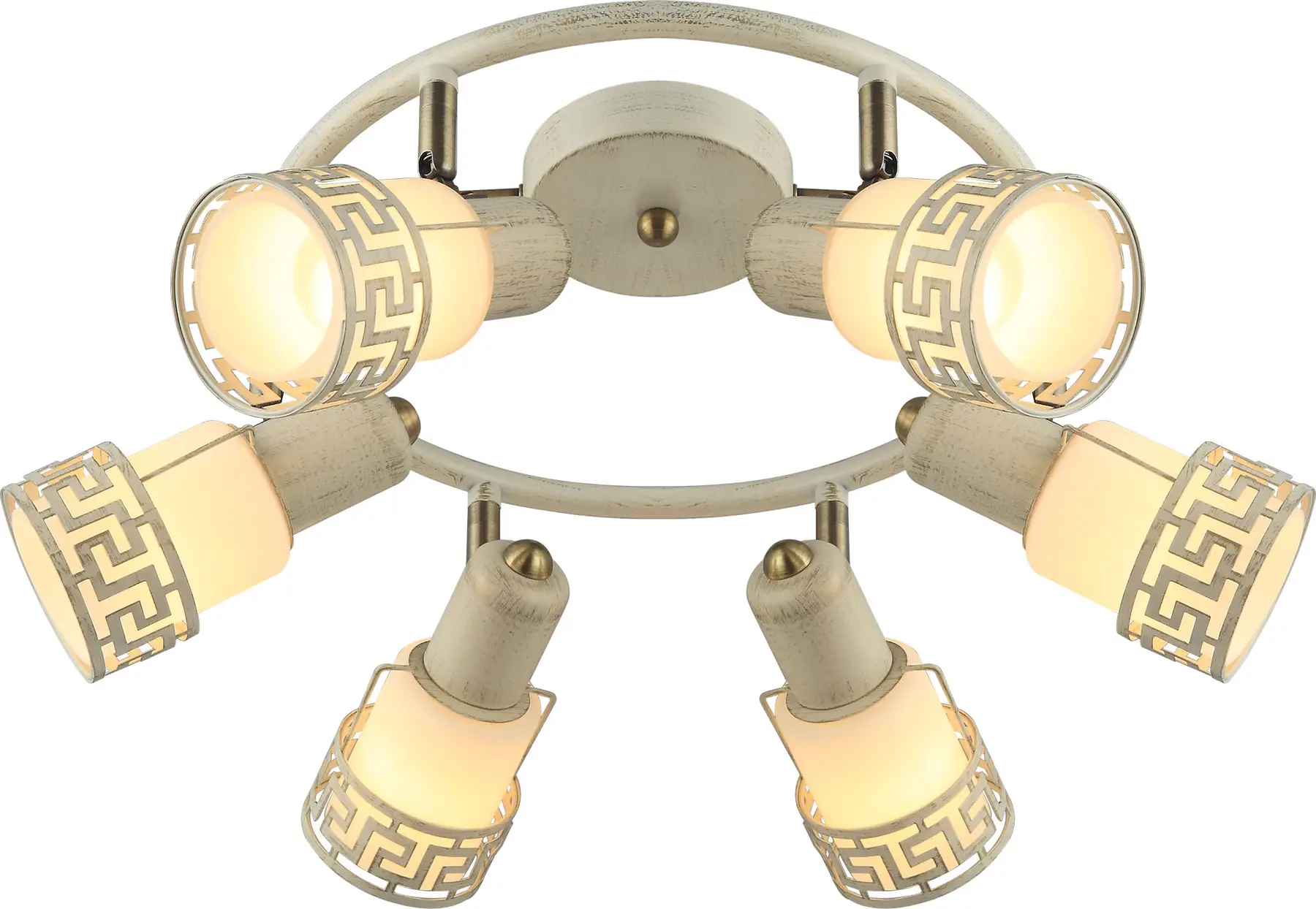 Люстра Altalusse INL-9330C-06 E14 6x40 Вт Antique Brass/Ivory (11515864)