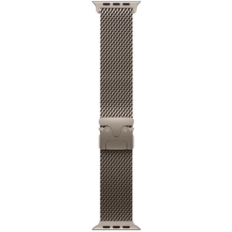 Ремінець Milanese Loop New Design для Apple Watch 42/44/45/46/49 мм Titanium (00000075855_4)