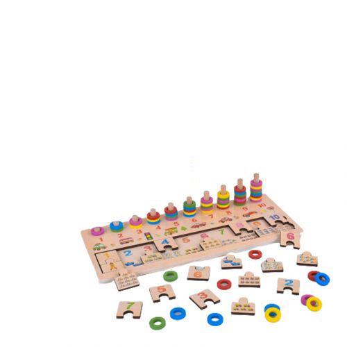 Сортер-пазлы развивающий Математические (192587)