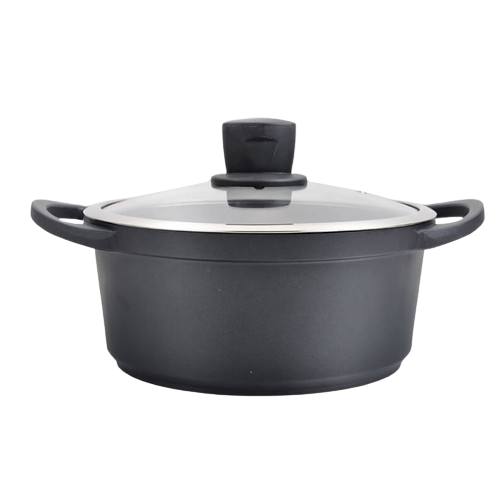 Каструля Maestro MR-4328 6,4 л скляна кришка двошарове (УТ000089715)