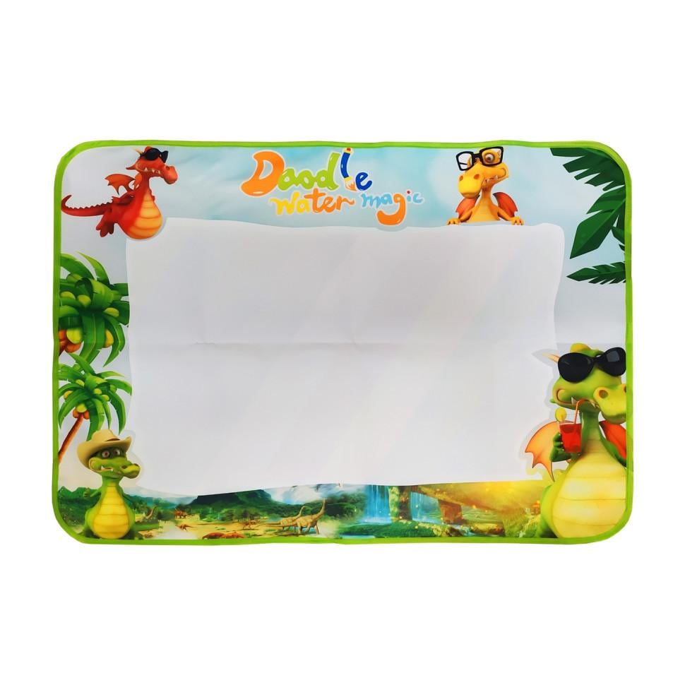 Килимок для малювання водою Shantou зникає через 5 хвилин 2 трафарети/маркери (774-2)