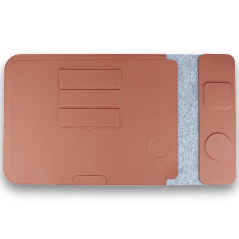 Подставка для ноутбука STAND JD-S101 с БЗУ 4in1 15 W 13-14'' Brown (00000075294_2)