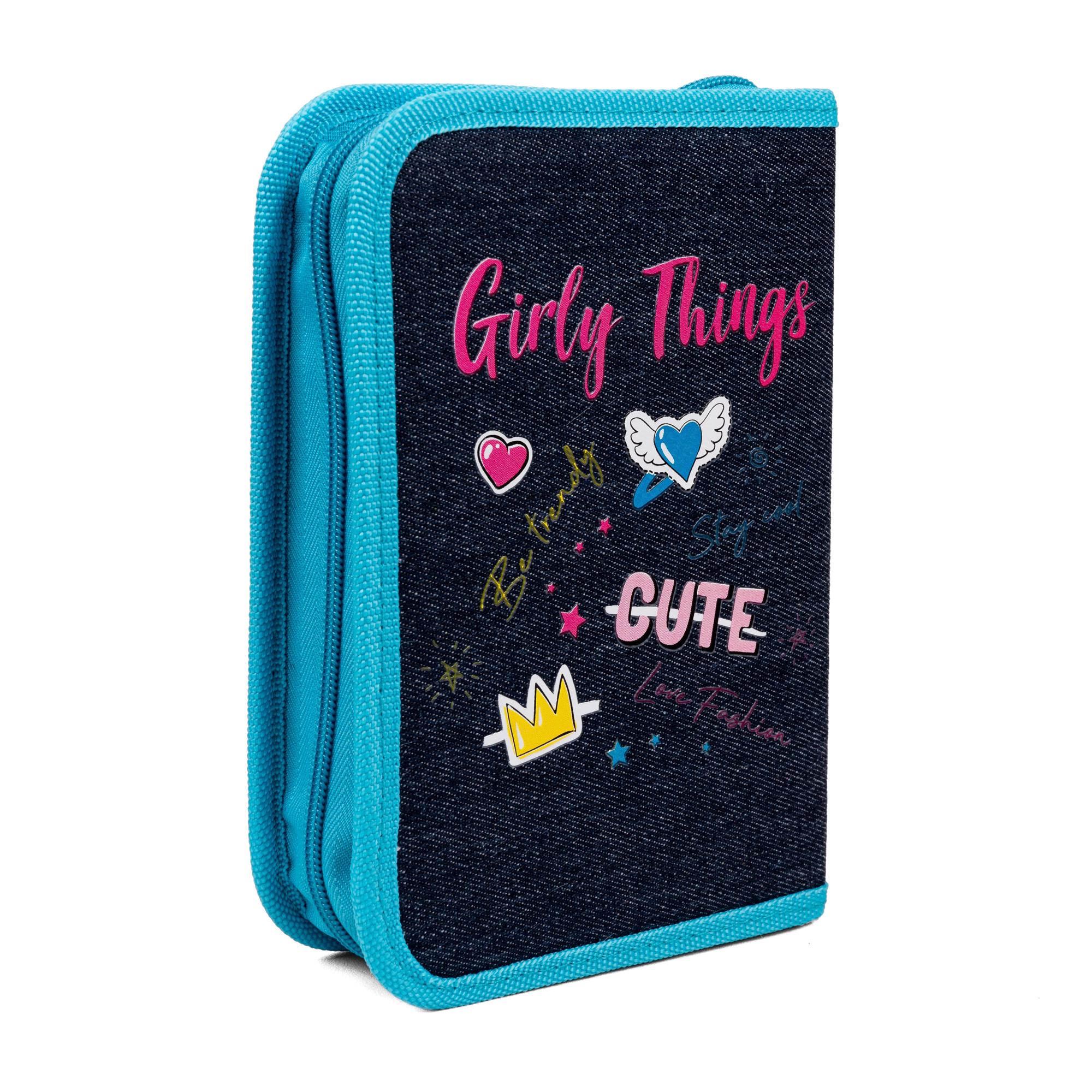 Пенал твердый одинарный с двумя клапанами YES Caramel Girl HP-04 - фото 2 Пенал твердый одинарный с двумя клапанами YES Caramel Girl HP-04 - фото 2