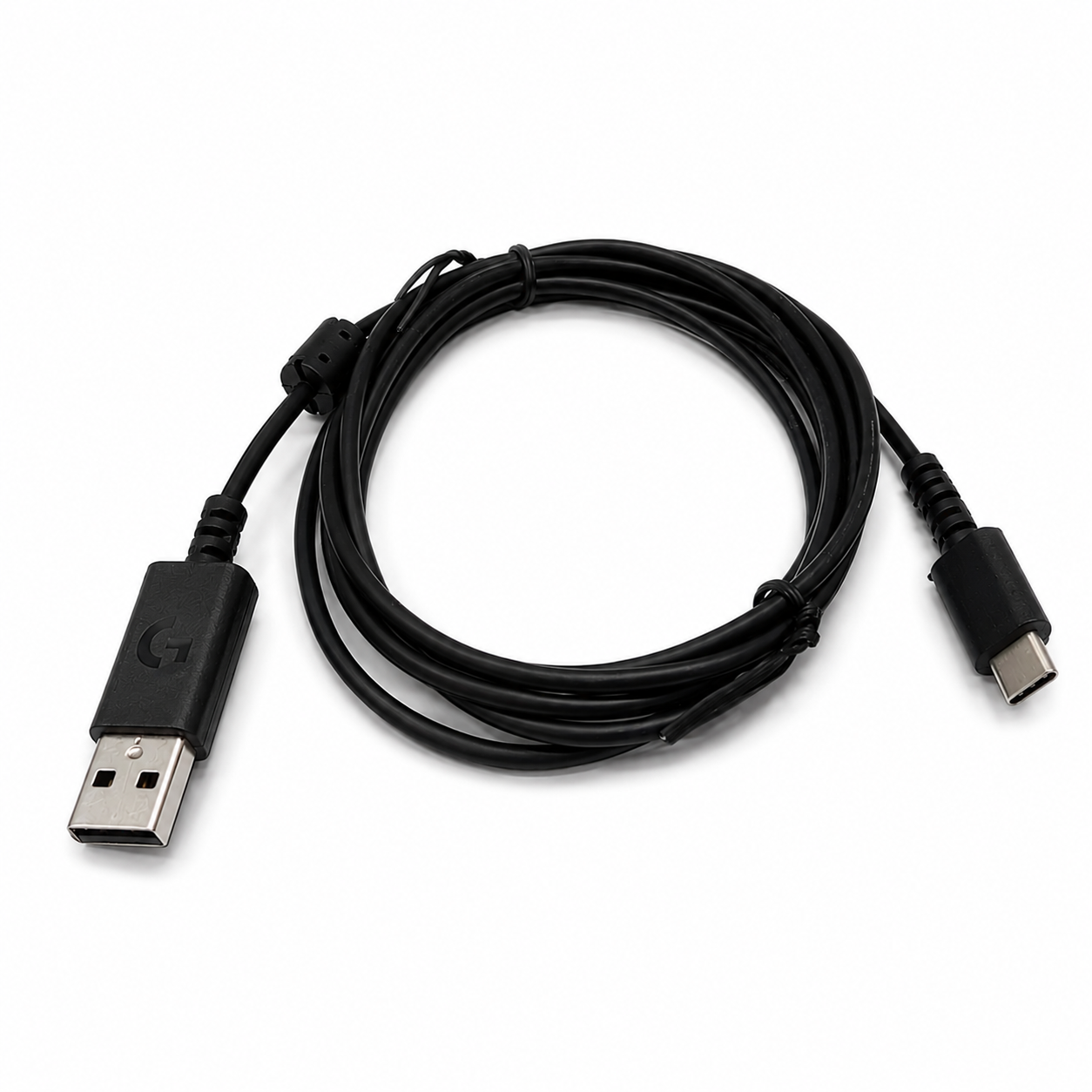 Кабель для мыши Logitech G Pro X 2/GPW3/GPW4/G502 X Wireless/MX Anywhere 3/MX Master 3/G733 USB-A USB Type-C