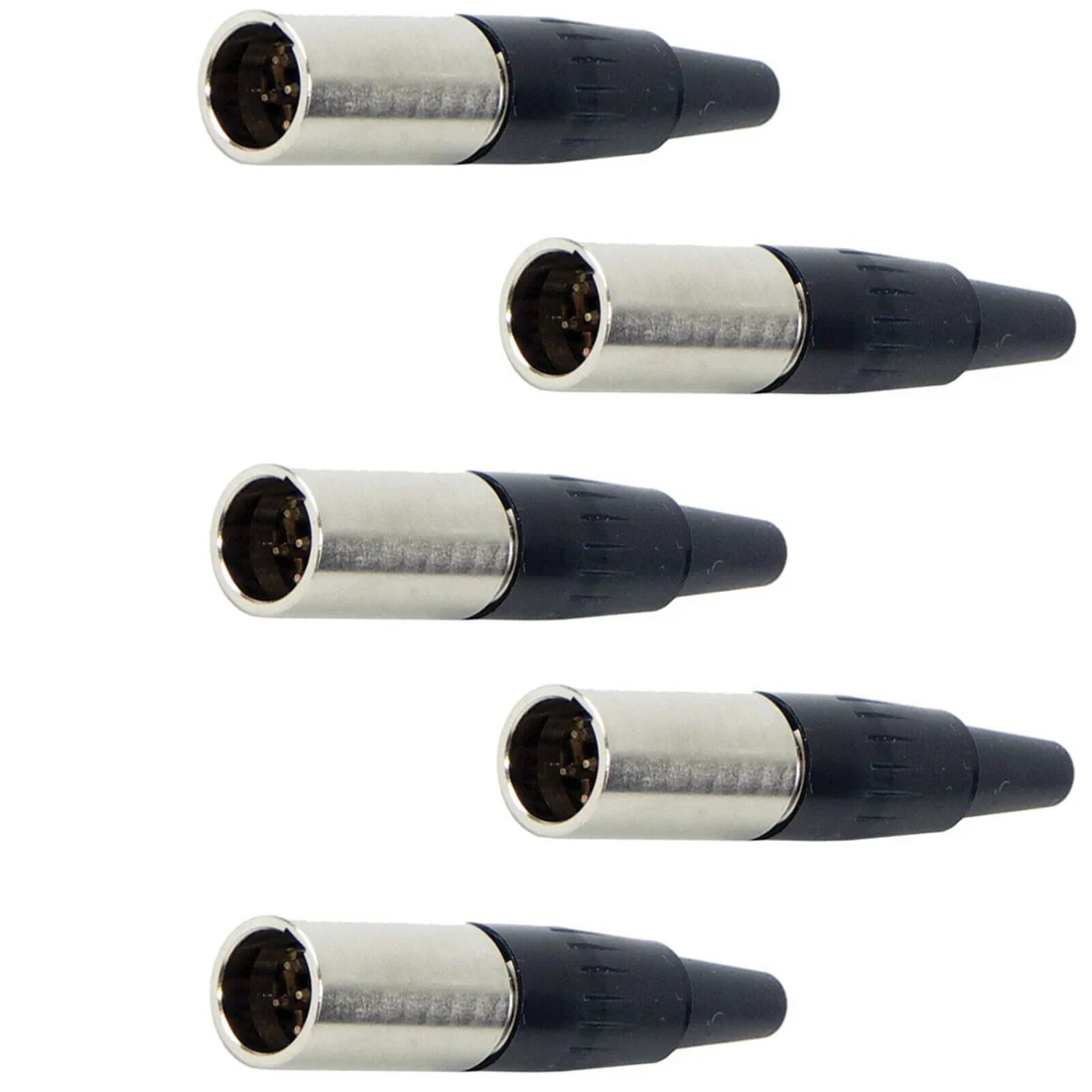 Кабельний роз'єм Moco SA102-5P mini XLR штекер 5 контактів 1 шт. (000049383) - фото 3 Кабельний роз'єм Moco SA102-5P mini XLR штекер 5 контактів 1 шт. (000049383) - фото 3