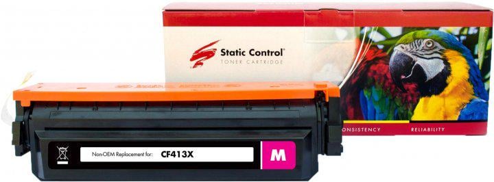 Картридж Static Control Parrot совместимый аналог HP CF413X 410X/Canon 046H Magenta (002-01-LF413X)