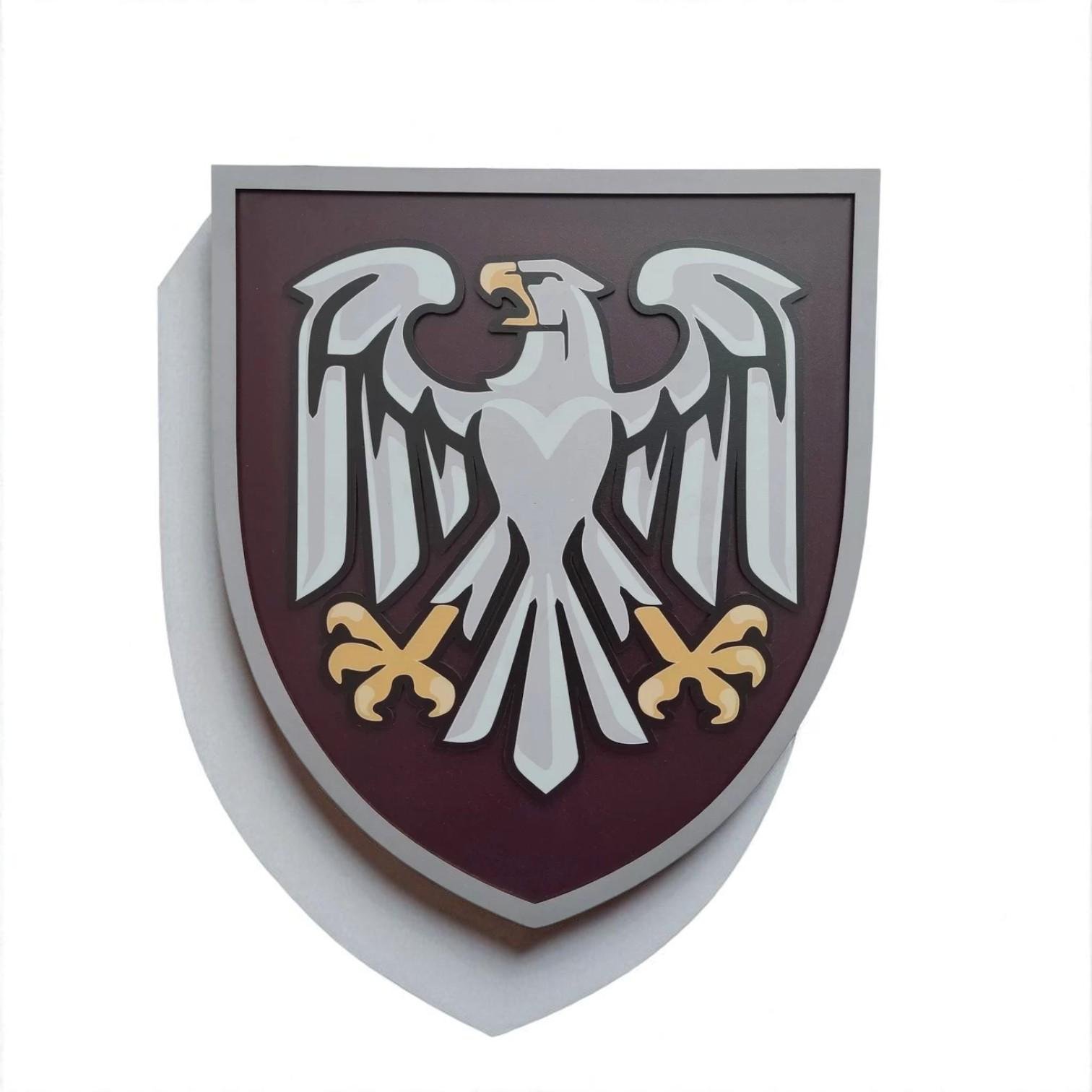 Герб настінний 82 окрема десантно-штурмова бригада 292х334 мм (29403527)