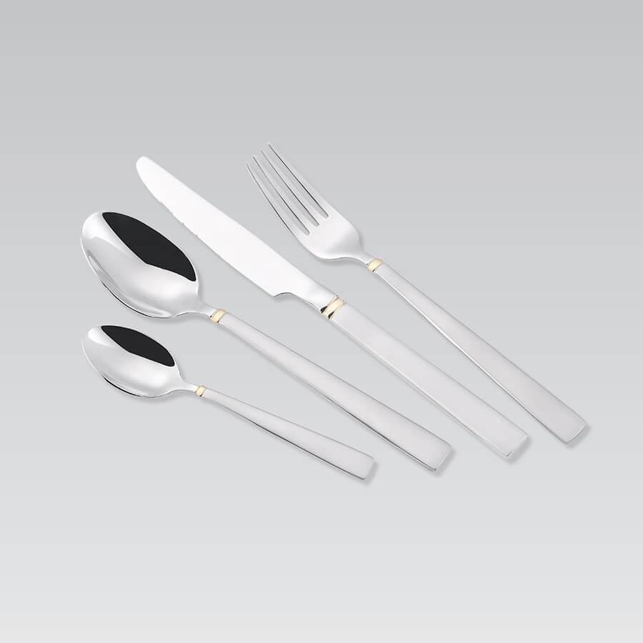 Набор столовых приборов Maestro 24 шт. (MR-1517G-24) Набор столовых приборов Maestro 24 шт. (MR-1517G-24)