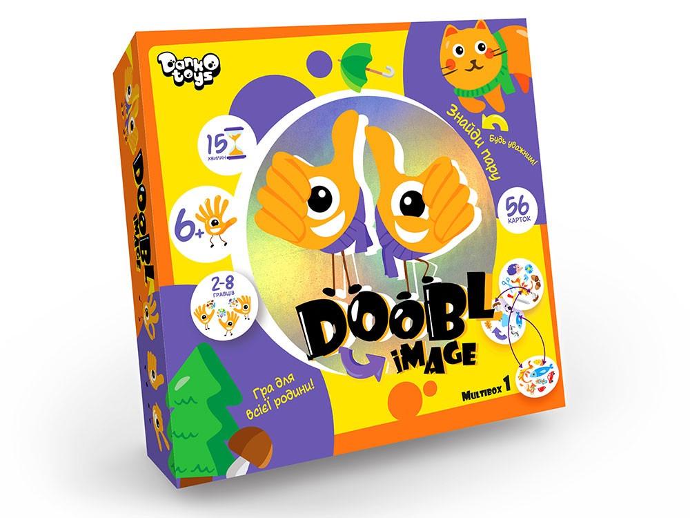 Настольная игра Danko Toys Doobl Image большая Multibox 1 добль найди пару (DBI-01-01U)